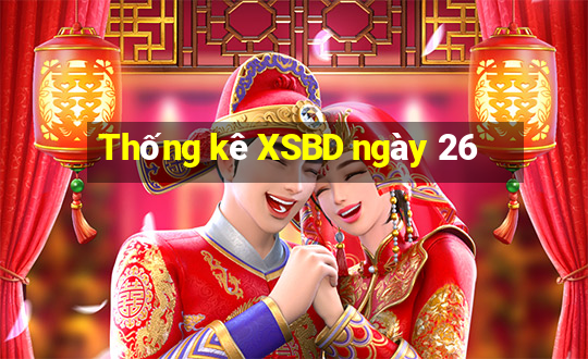 Thống kê XSBD ngày 26