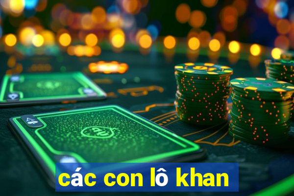 các con lô khan