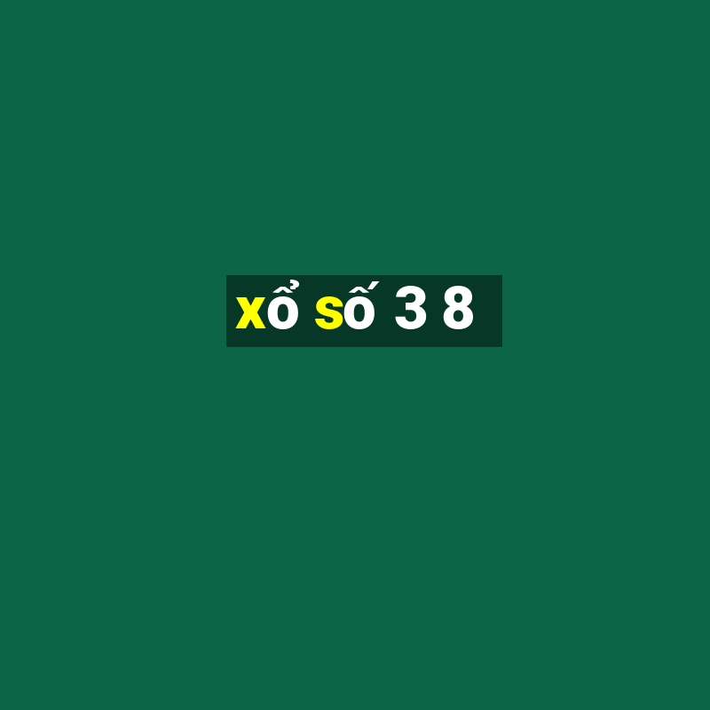 xo so 3 8