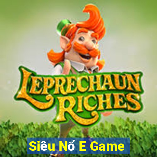 Siêu Nổ E Game