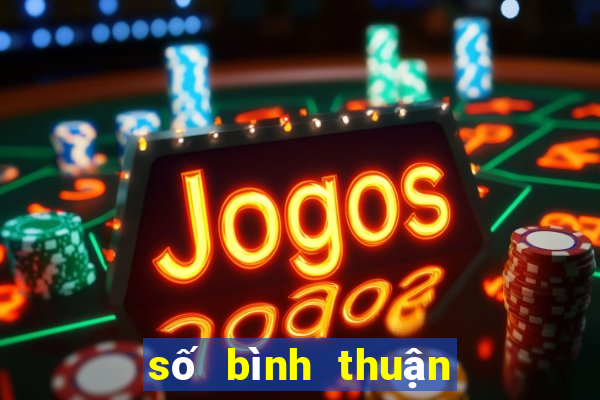 số bình thuận hôm nay