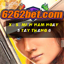 xổ số miền nam ngày 5 tây tháng 6