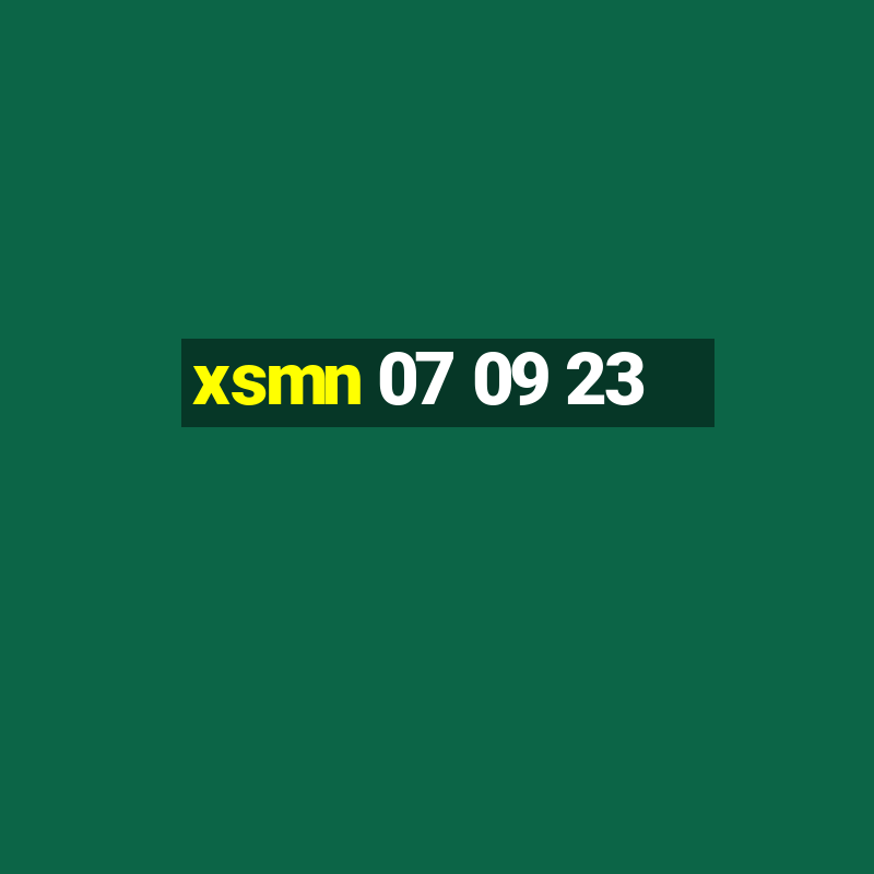 xsmn 07 09 23