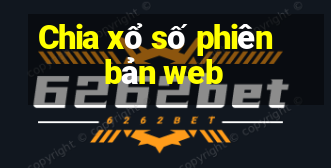 Chia xổ số phiên bản web