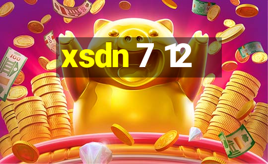 xsdn 7 12