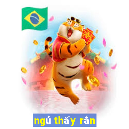 ngủ thấy rắn