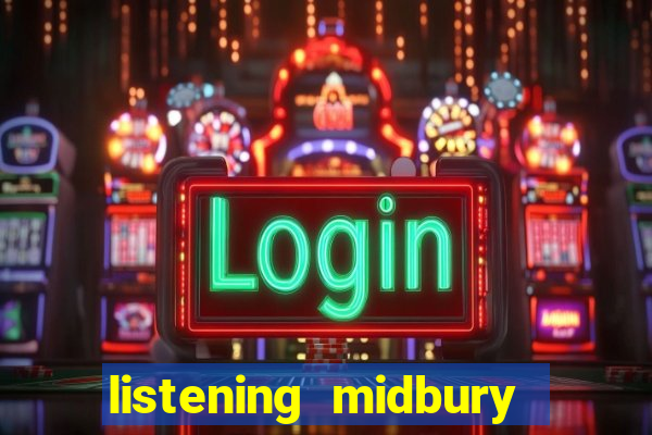 listening midbury drama club