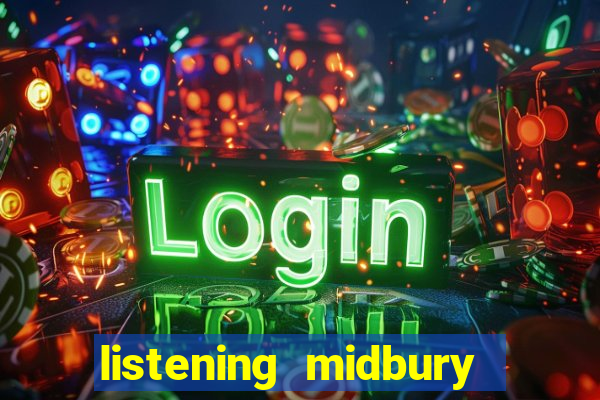 listening midbury drama club