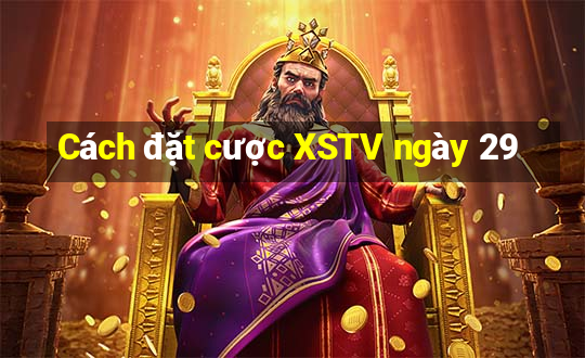 Cách đặt cược XSTV ngày 29