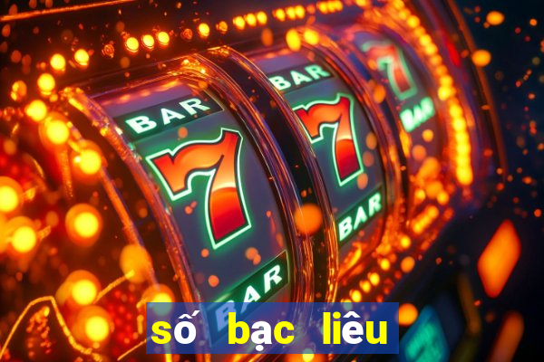 số bạc liêu ngày hôm qua