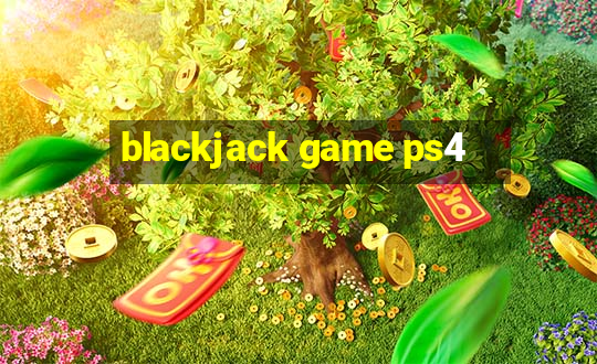 blackjack game ps4