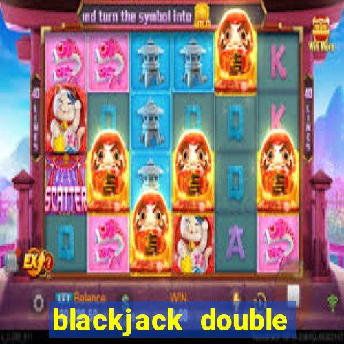 blackjack double down rule