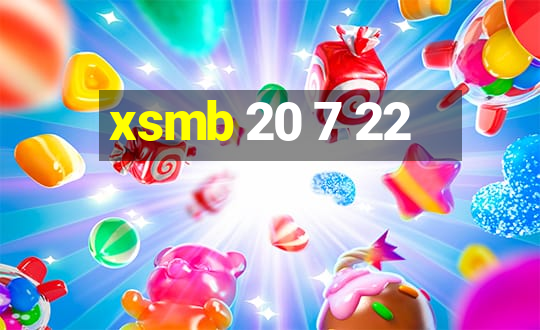 xsmb 20 7 22