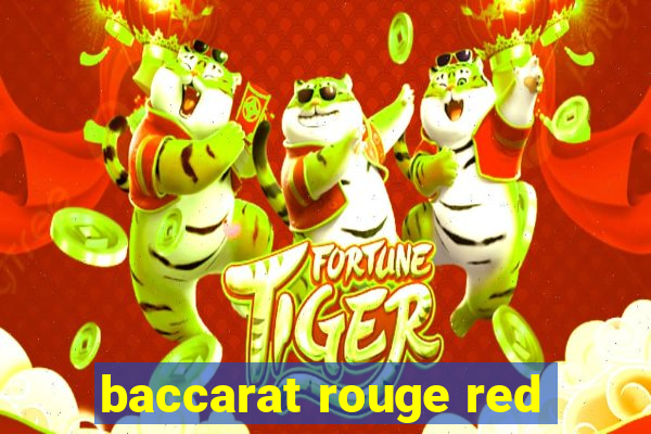 baccarat rouge red