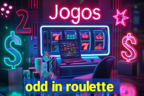 odd in roulette