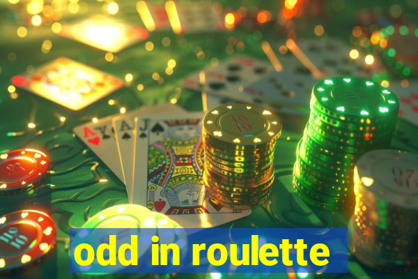 odd in roulette