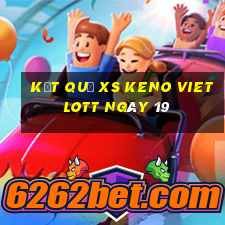 kết quả XS Keno Vietlott ngày 19