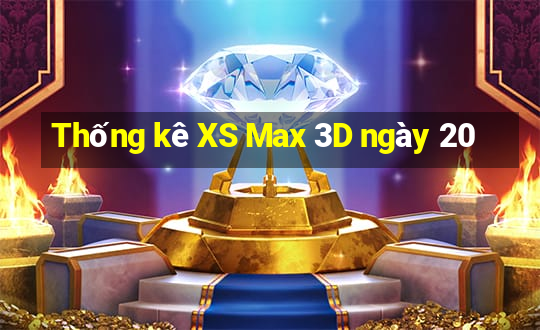 Thống kê XS Max 3D ngày 20