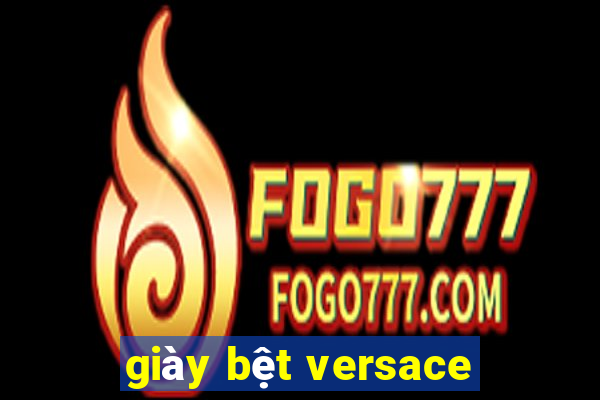 giày bệt versace