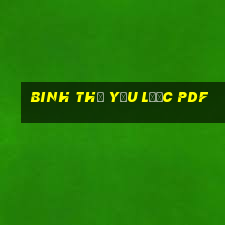 binh thư yếu lược pdf