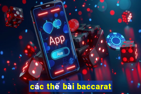 các thế bài baccarat