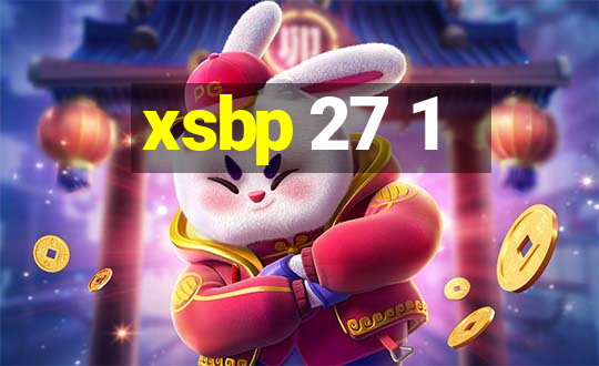 xsbp 27 1