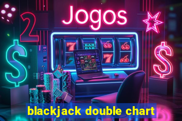 blackjack double chart