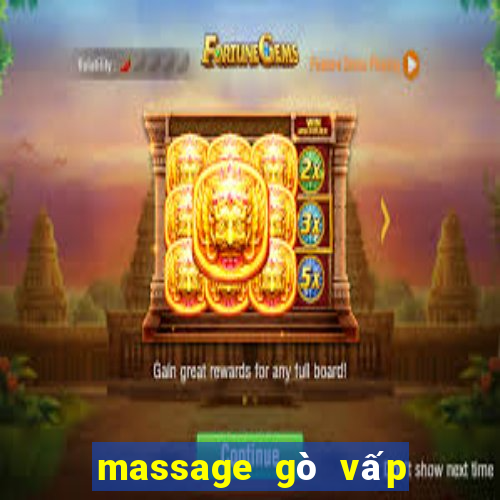 massage gò vấp sài gòn