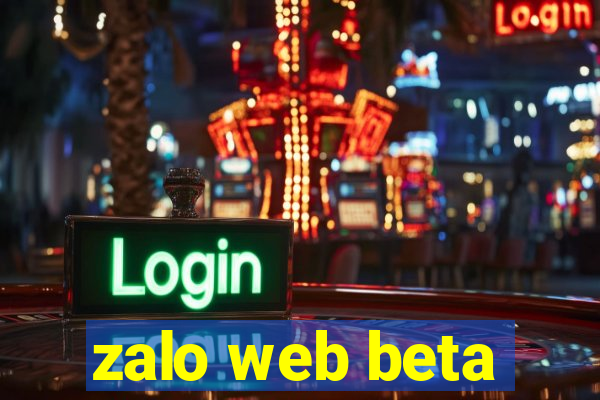 zalo web beta