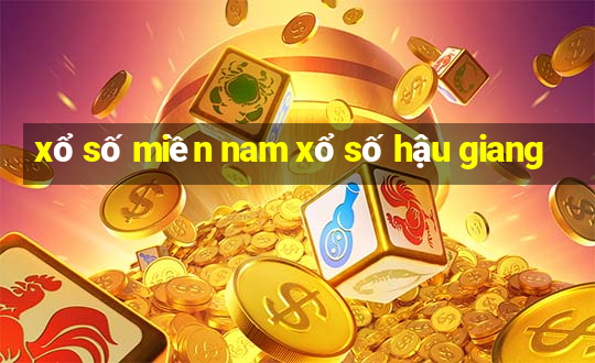 xổ số miền nam xổ số hậu giang