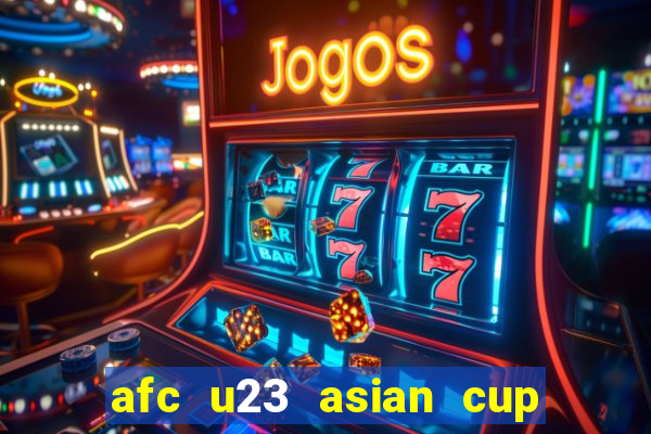 afc u23 asian cup 2024 qualifiers