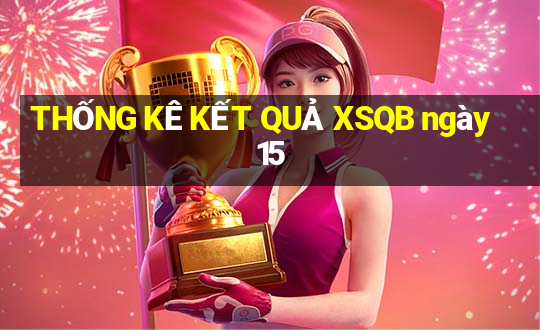 THỐNG KÊ KẾT QUẢ XSQB ngày 15