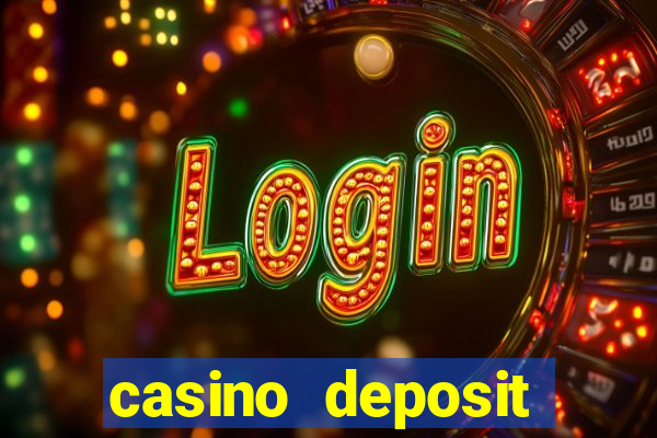 casino deposit bonus uk