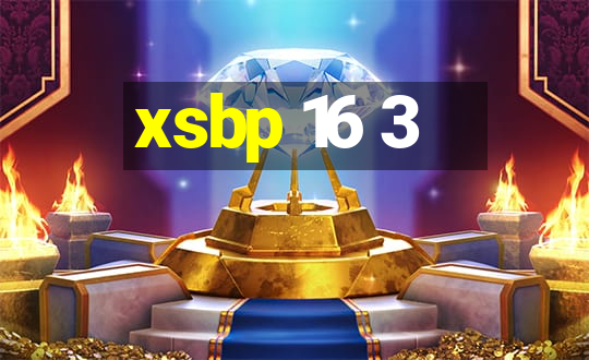 xsbp 16 3