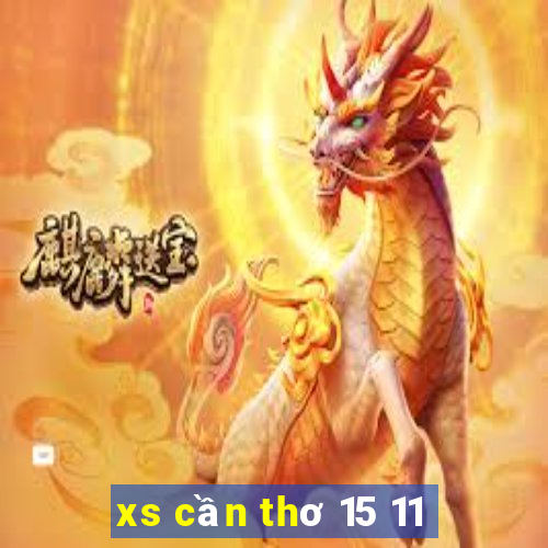 xs cần thơ 15 11