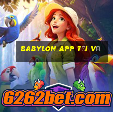 Babylon app Tải về