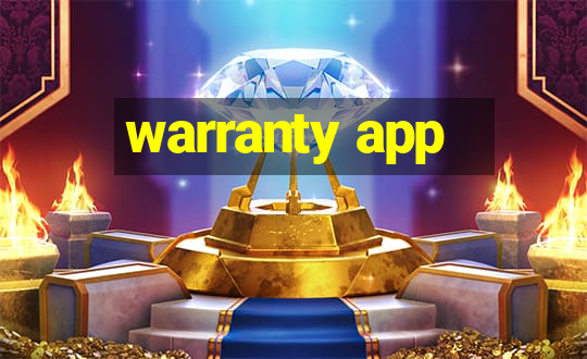 warranty app