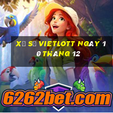 xổ số vietlott ngày 10 tháng 12