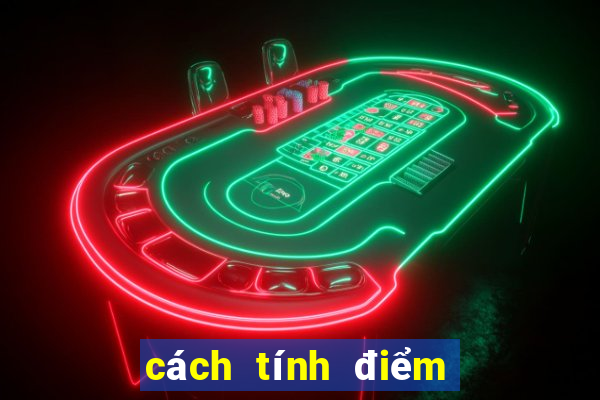 cách tính điểm ngoại hạng anh