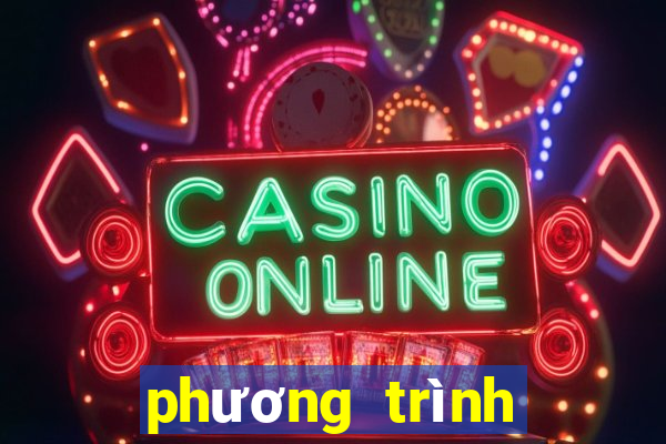 phương trình hoá học