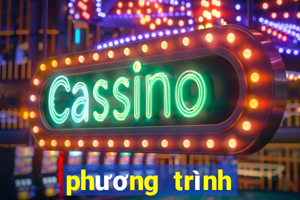 phương trình hoá học