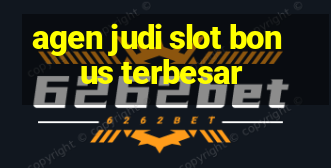 agen judi slot bonus terbesar