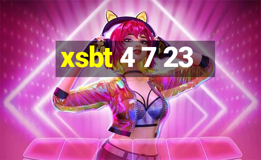 xsbt 4 7 23