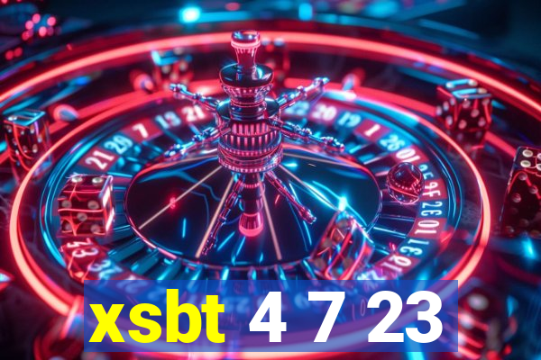 xsbt 4 7 23