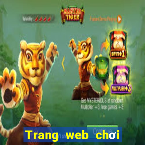 Trang web chơi game tbk