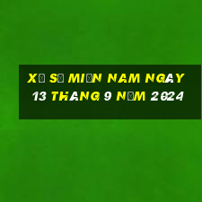 xổ số miền nam ngày 13 tháng 9 năm 2024