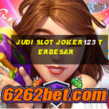 judi slot joker123 terbesar