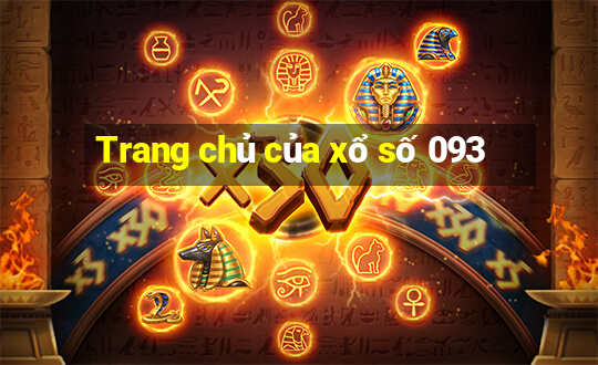 Trang chủ của xổ số 093