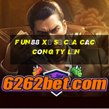 Fun88 xổ số của các công ty lớn