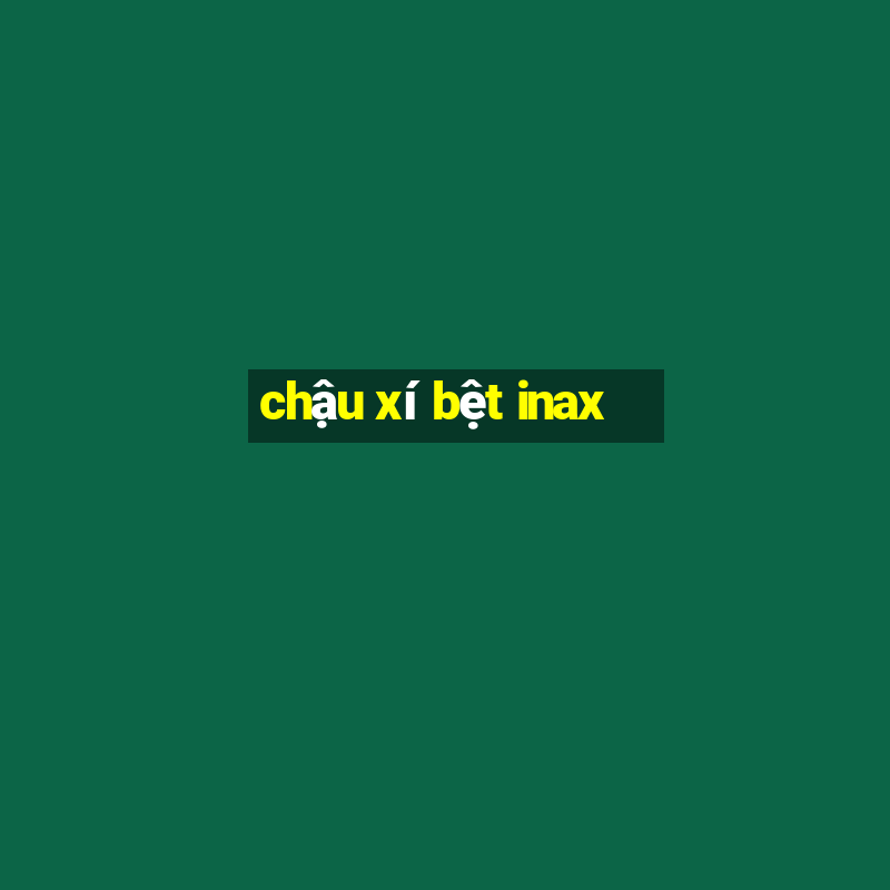 chậu xí bệt inax